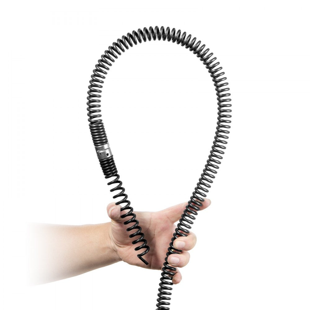45ft*7/8 - 45ft Spring Steel Drain Cleaning Cable for Professional Use