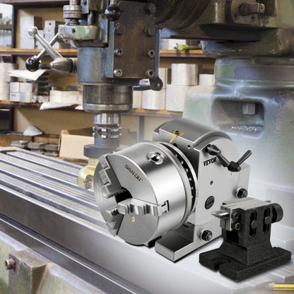 010706286440 - 6" VEVOR Dividing Head Set for Milling Machines