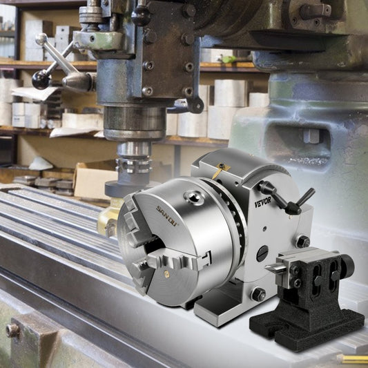 010706286440 - 6" VEVOR Dividing Head Set for Milling Machines