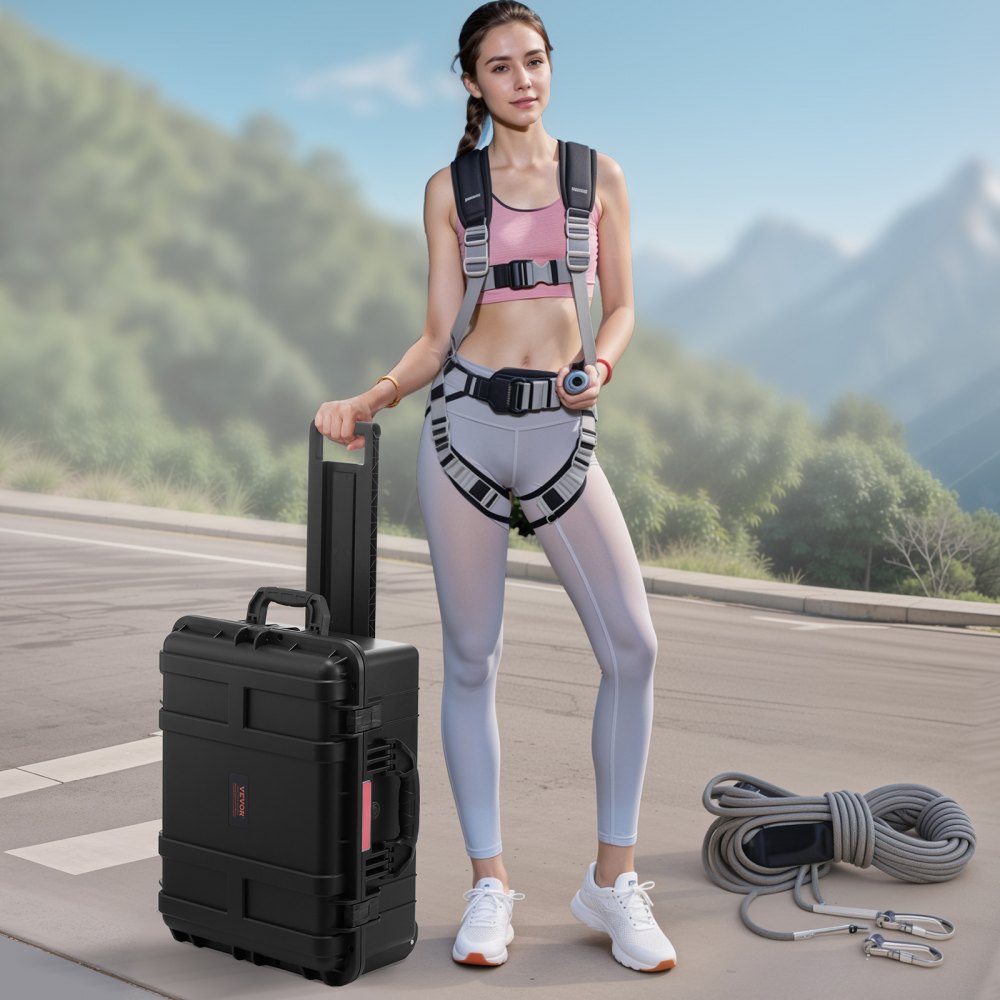 523923 - 22.56" Waterproof Hard Case with Custom Foam Storage