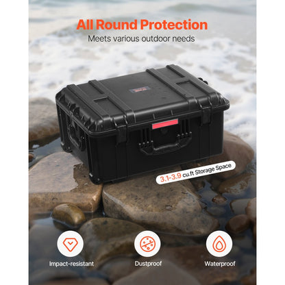 574427 - Crushproof Waterproof Hard Case with Custom Foam & Wheels