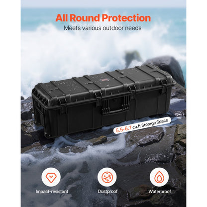 1063523 - Heavy Duty Waterproof Hard Case with Custom Foam Protection