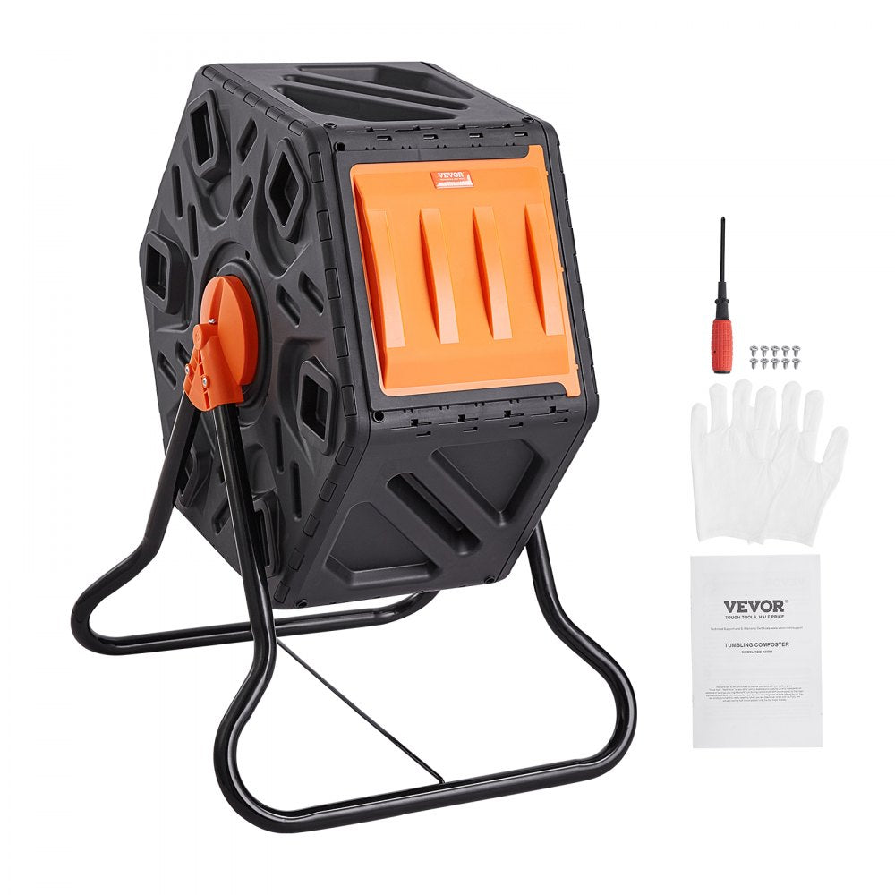 XDB-436B1 - Compact 18.5-Gal Compost Bin for Efficient Urban Gardening