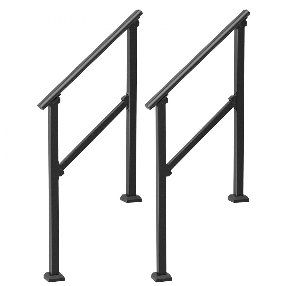 FG-23-2 - Adjustable 220 lbs Handrail for Steps, Perfect for Seniors & Kids