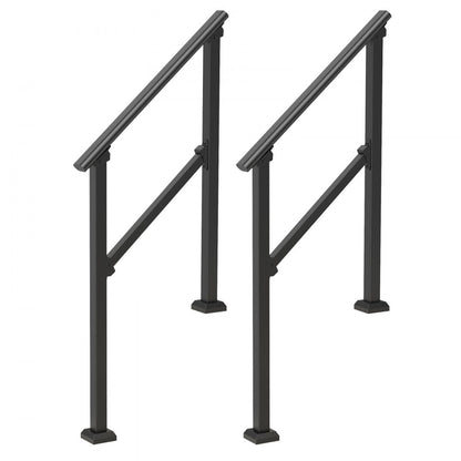 FG-23-2 - Adjustable 220 lbs Handrail for Steps, Perfect for Seniors & Kids