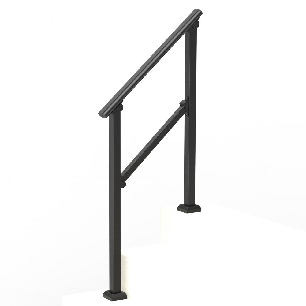 FG-23 - Adjustable Outdoor Handrails for Stairs and Porches, Rustproof Support