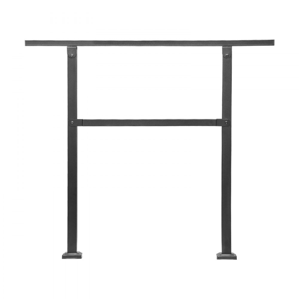 FG-23 - Adjustable Carbon Steel Handrail for 2-3 Steps, Durable & Stylish