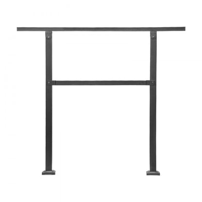 FG-23 - Adjustable Carbon Steel Handrail for 2-3 Steps, Durable & Stylish