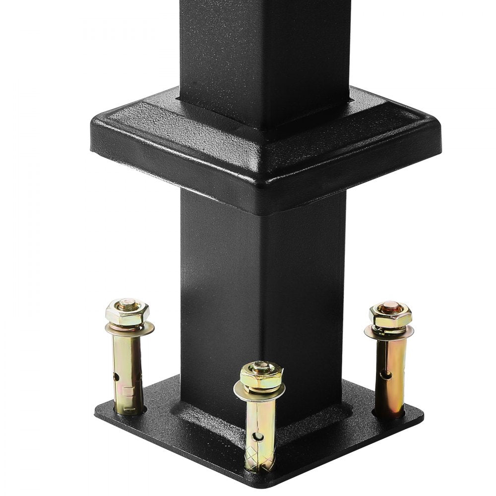 FG-45 - Durable Carbon Steel Outdoor Handrail for 4-5 Steps