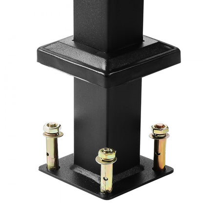 FG-45 - Durable Carbon Steel Outdoor Handrail for 4-5 Steps