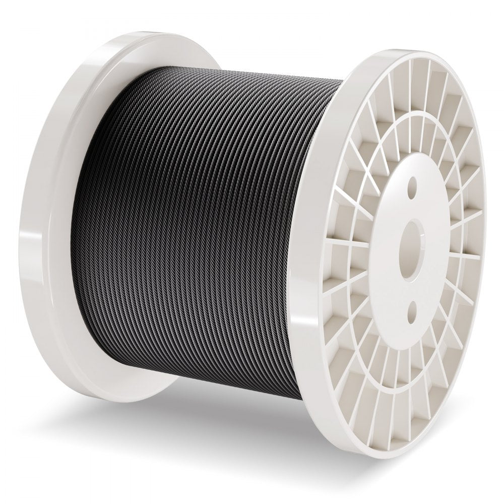 S1/8-500 - 1/8" T316 Stainless Steel Wire Rope for Outdoor Use