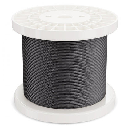 S1/8-500 - 1/8" T316 Stainless Steel Wire Rope for Outdoor Use