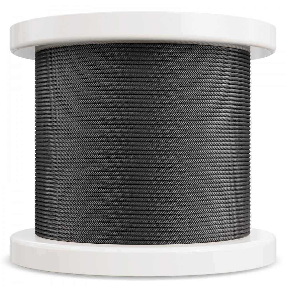 S1/8-500 - 1/8" T316 Stainless Steel Wire Rope for Outdoor Use