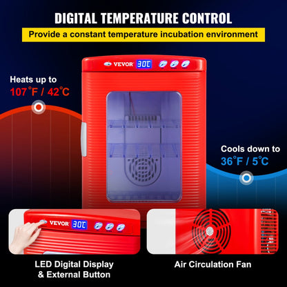 010578618601 - 25L Thermoelectric Reptile Incubator with LED Temp Control