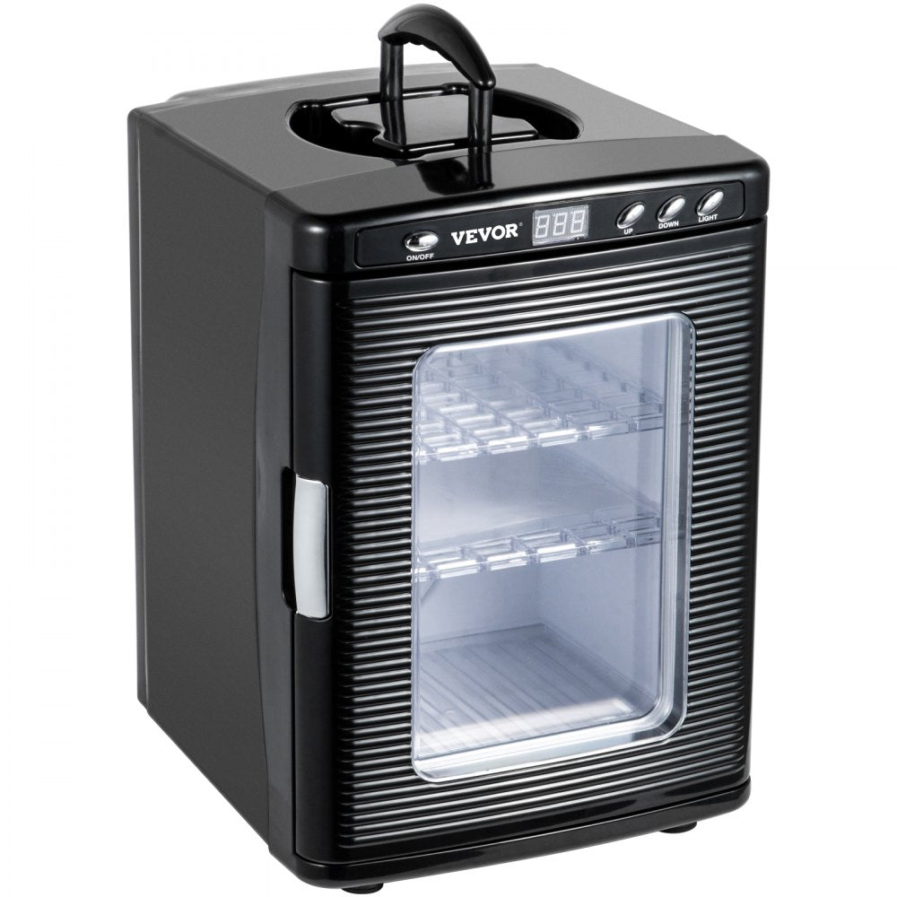 010283872536 - 25L VEVOR Black Thermoelectric Incubator with LED Display