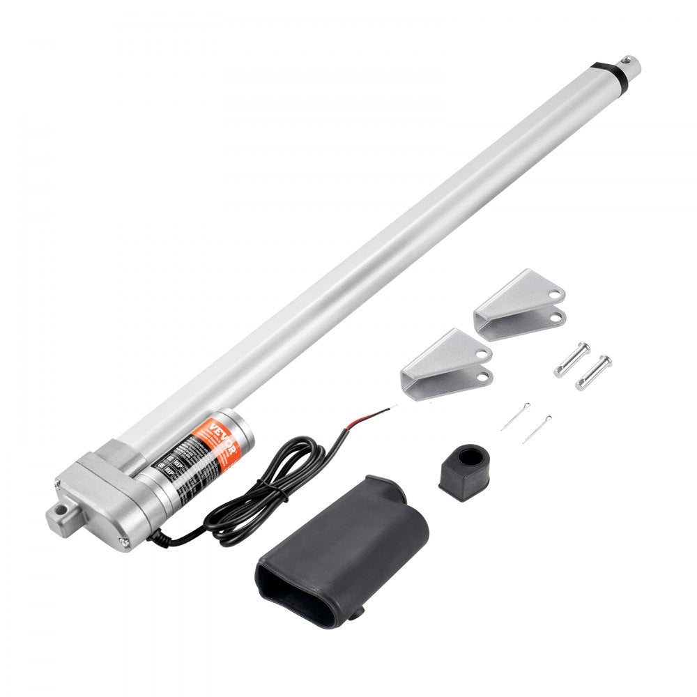 OK648-A - 20 Inch 12V Linear Actuator, 660lbs, IP65 Rated