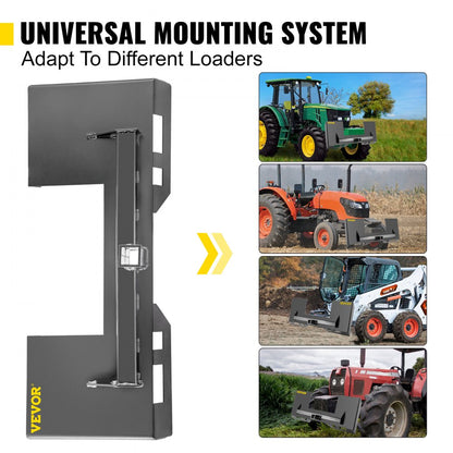 ANZB-GS14 - 1/4" Steel Mount Plate for Heavy-Duty Equipment