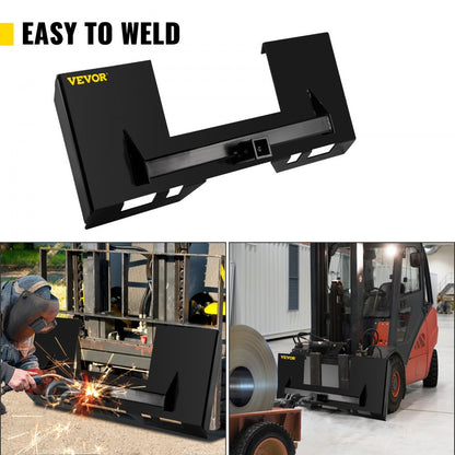 ANZB-HS14 - Durable 1/4" Steel Quick Attach Mount Plate for Equipment