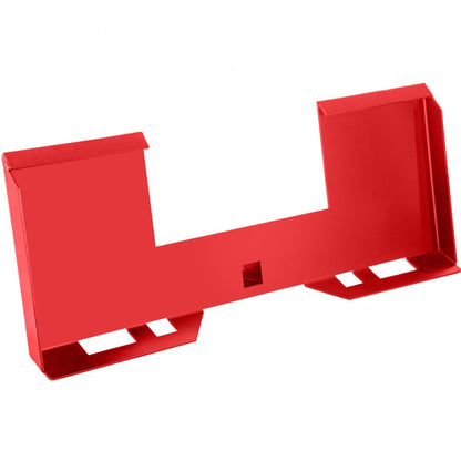 ANZB-HS14 - 1/4" Thick Steel Quick Attach Mount Plate for Skid Steers
