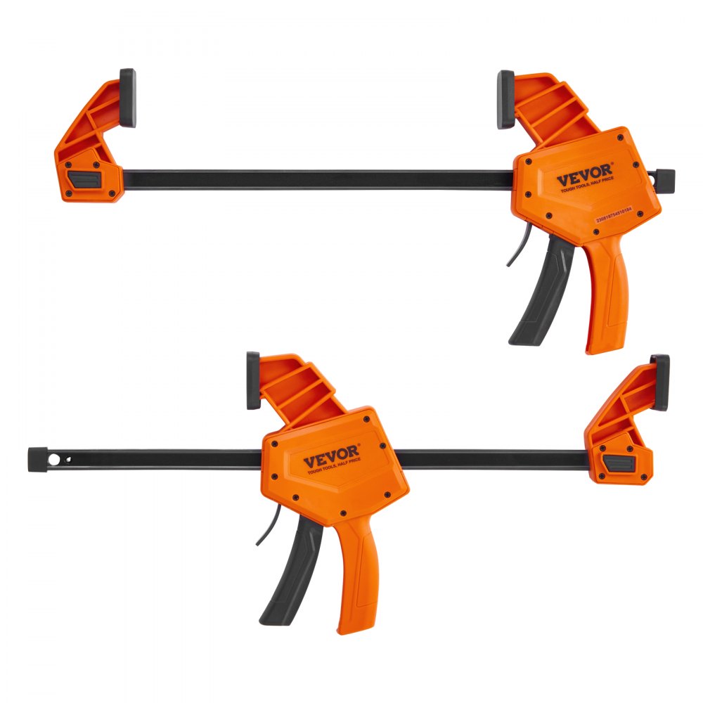 F300-12 - Ergonomic VEVOR 12" Woodworking Bar Clamps with Soft Grip