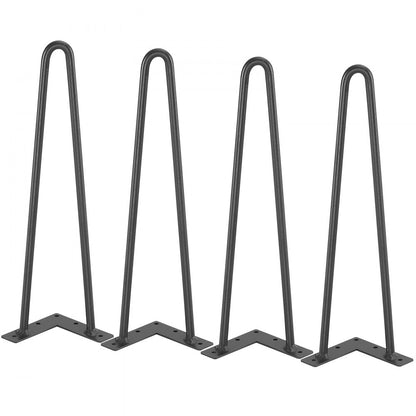 T10569-16 - 16" Metal Hairpin Legs for Stylish Furniture Design