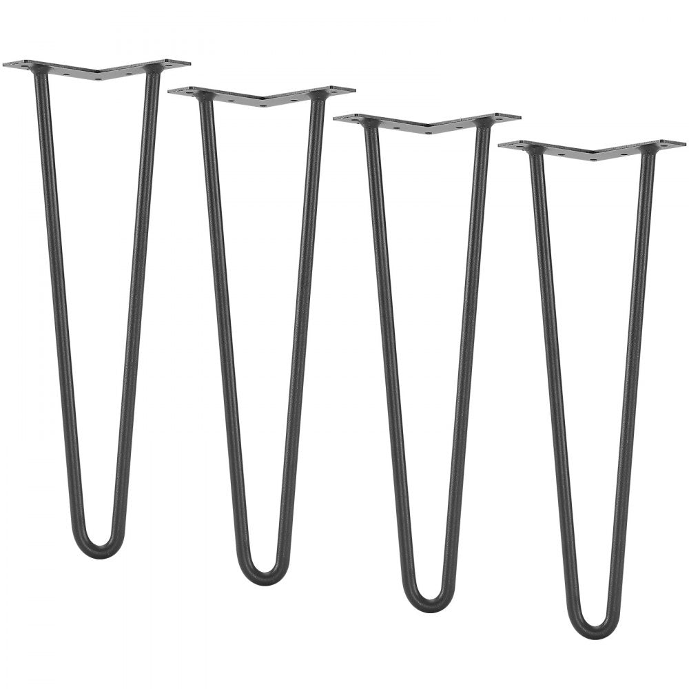 T10569-16 - 16" Metal Hairpin Legs for Stylish Furniture Design