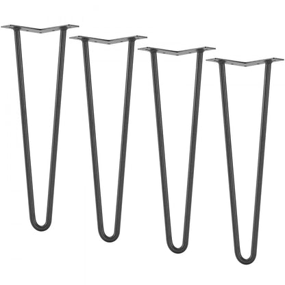 T10569-16 - 16" Metal Hairpin Legs for Stylish Furniture Design