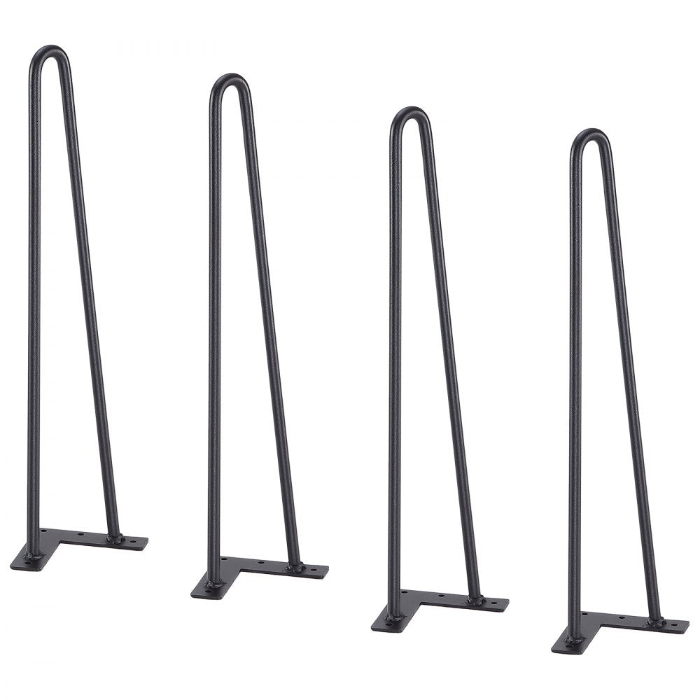 T10569-19 - Sleek 19" Hairpin Legs for Modern Furniture Design
