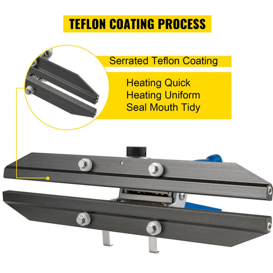 FKR-400 - Stainless Steel Handheld Heat Crimper with 0-250℃ Temp Control
