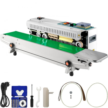 FR900 - Automatic Horizontal Bag Sealer with Adjustable Speed and Temperature