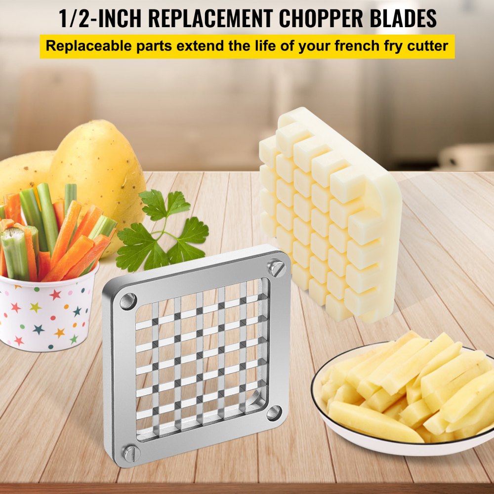 1/2 - 3 PCS Stainless Steel Chopper Blades for 1/2-Inch Cuts