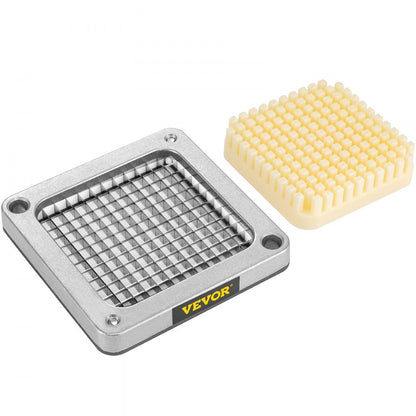 1/4 - Durable Aluminum Chopper Blade Set with 6 Extra Stainless Steel Knives