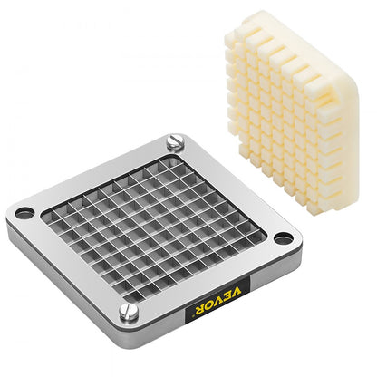 3/8 - Stainless Steel French Fry Cutter Blade Set with 6 Replacement Knives