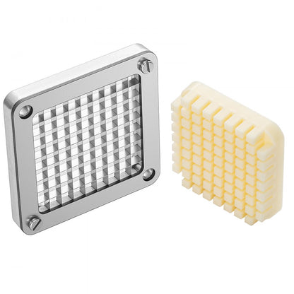 3/8 - Stainless Steel French Fry Cutter Blade Set with 6 Replacement Knives