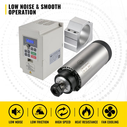 010298669207 - High-Speed CNC Spindle Motor Kit with Variable Frequency Drive