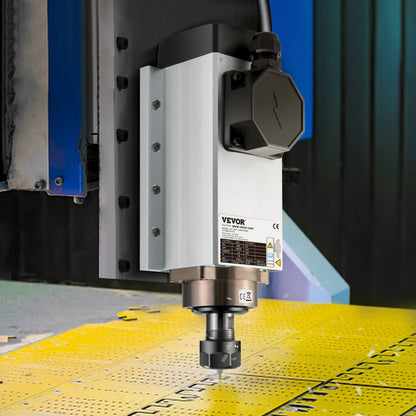 7005 x 2, 7002 x 2 - 2.2KW Air Cooled Spindle Motor, Durable ER20, 24000 RPM