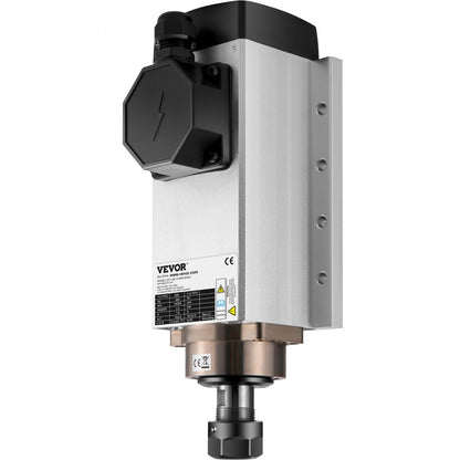 7005 x 2, 7002 x 2 - 2.2KW Air Cooled Spindle Motor, Durable ER20, 24000 RPM