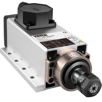 7005 x 2, 7002 x 2 - 2.2KW Air Cooled Spindle Motor, Durable ER20, 24000 RPM