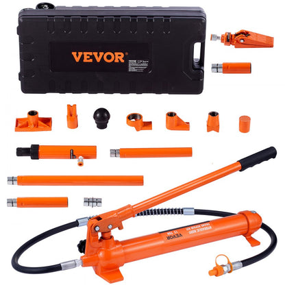 010734762801 - VEVOR 12 Ton Hydraulic Power Kit with Ergonomic Pump