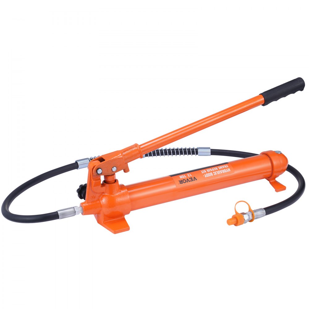 010734762801 - VEVOR 12 Ton Hydraulic Power Kit with Ergonomic Pump