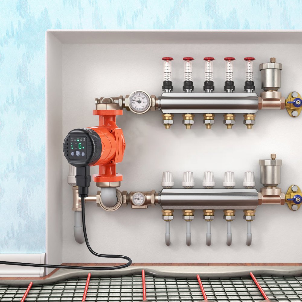 007E-2F2 - 20ft High Efficiency Circulation Pump with 16 GPM Flow