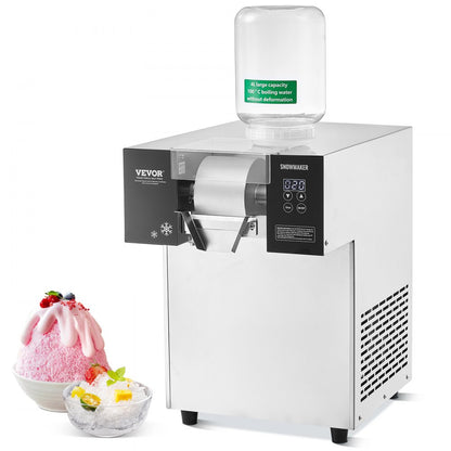QLX100F2-1 - Fast 1200W Ice Machine for Milkshake & Snowflake Ice