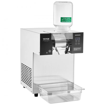 QLX100F2-1 - Fast 1200W Ice Machine for Milkshake & Snowflake Ice