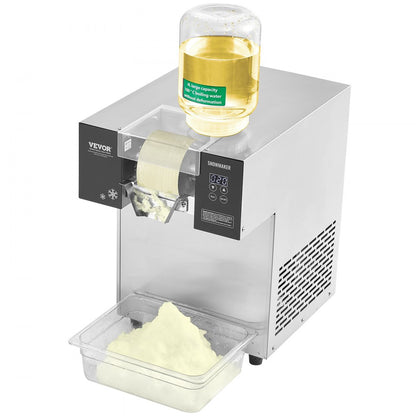 QLX100F2-1 - Fast 1200W Ice Machine for Milkshake & Snowflake Ice