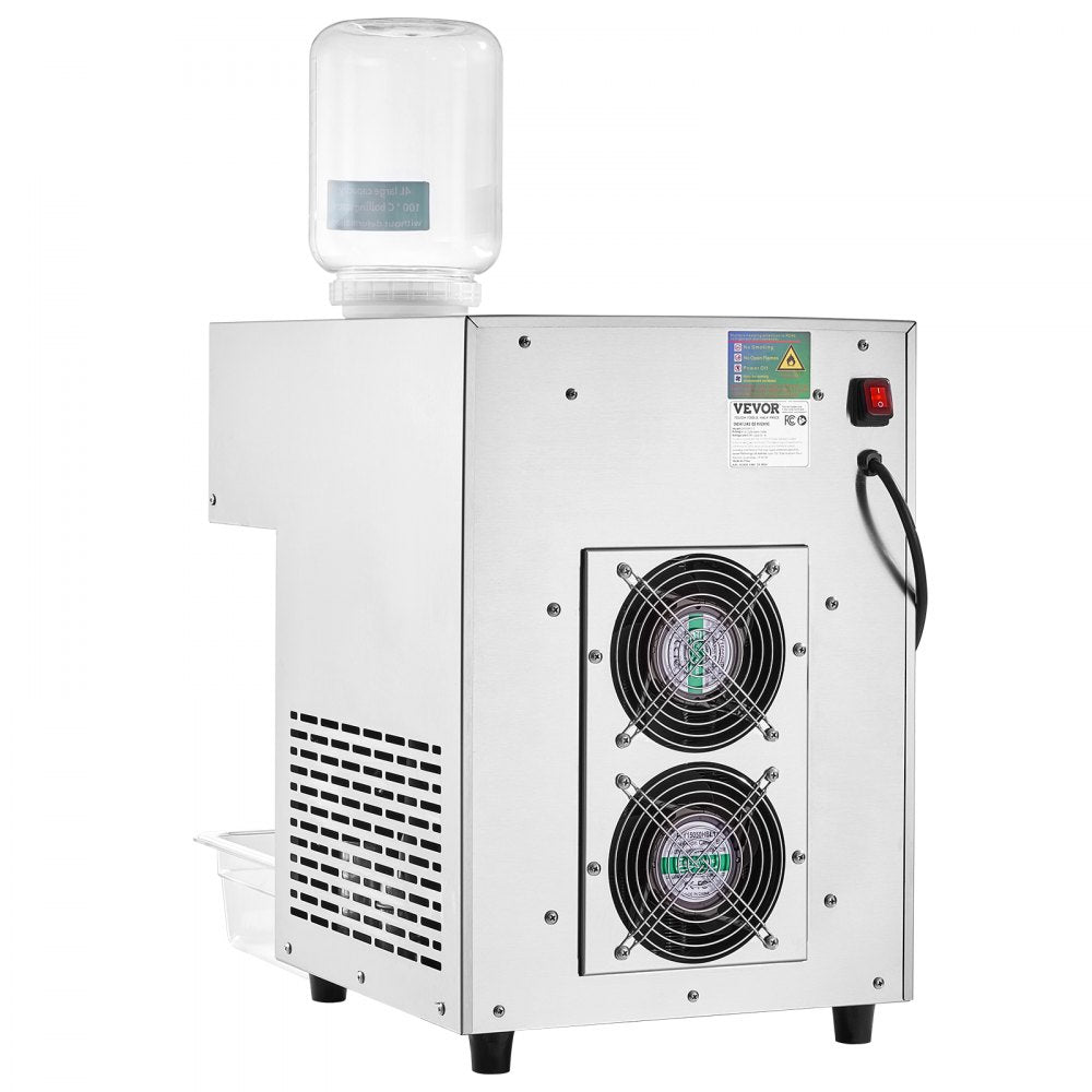 QLX100F2-1 - Fast 1200W Ice Machine for Milkshake & Snowflake Ice