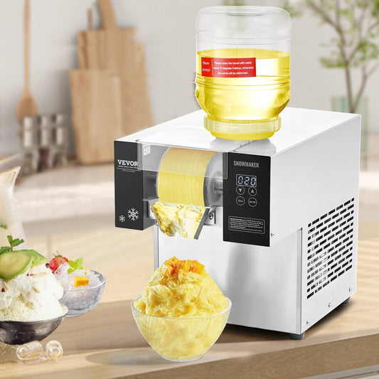 FC125FD-1 - 276LBS/24H Stainless Steel Ice Machine for Ice Cream