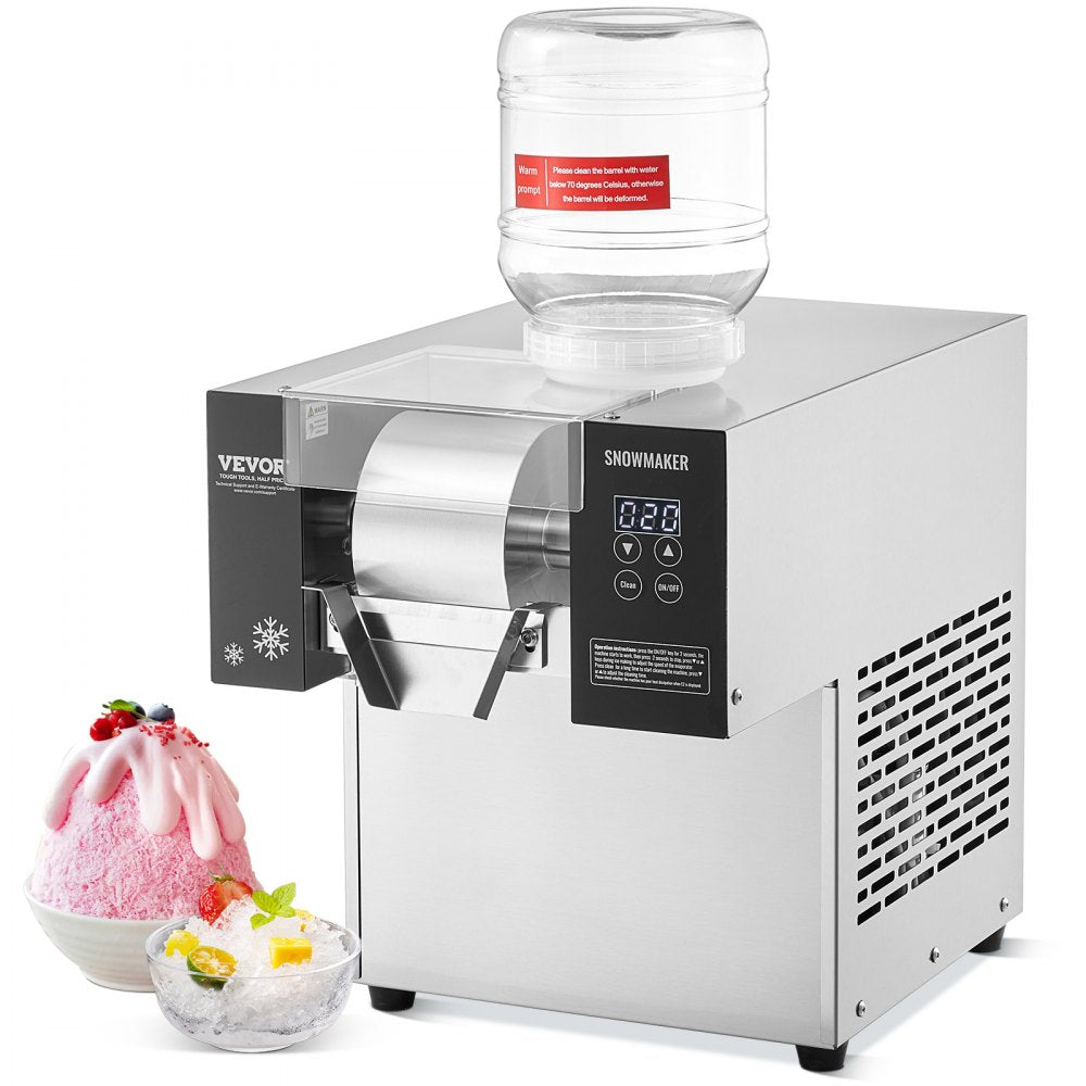 FC125FD-1 - 276LBS/24H Stainless Steel Ice Machine for Ice Cream