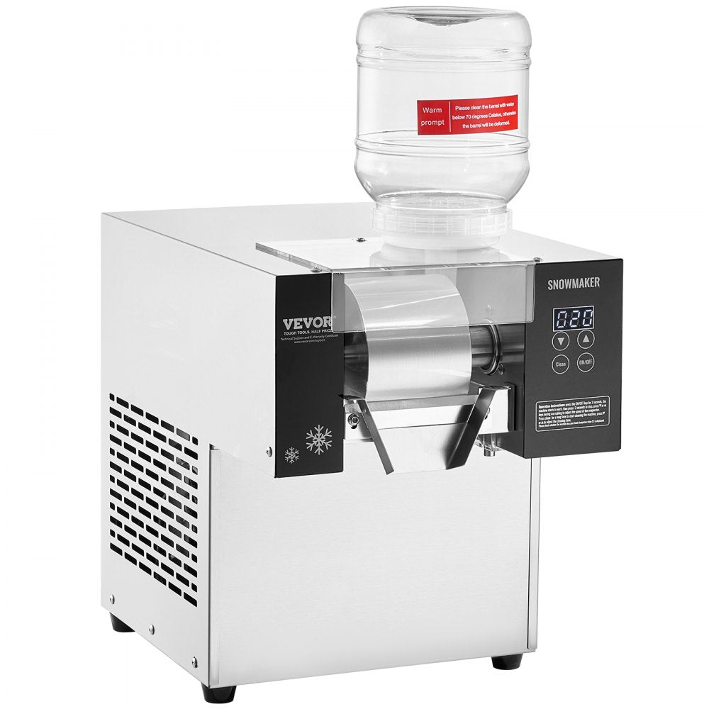 FC125FD-1 - 276LBS/24H Stainless Steel Ice Machine for Ice Cream