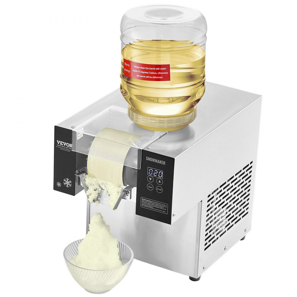 FC125FD-1 - 276LBS/24H Stainless Steel Ice Machine for Ice Cream