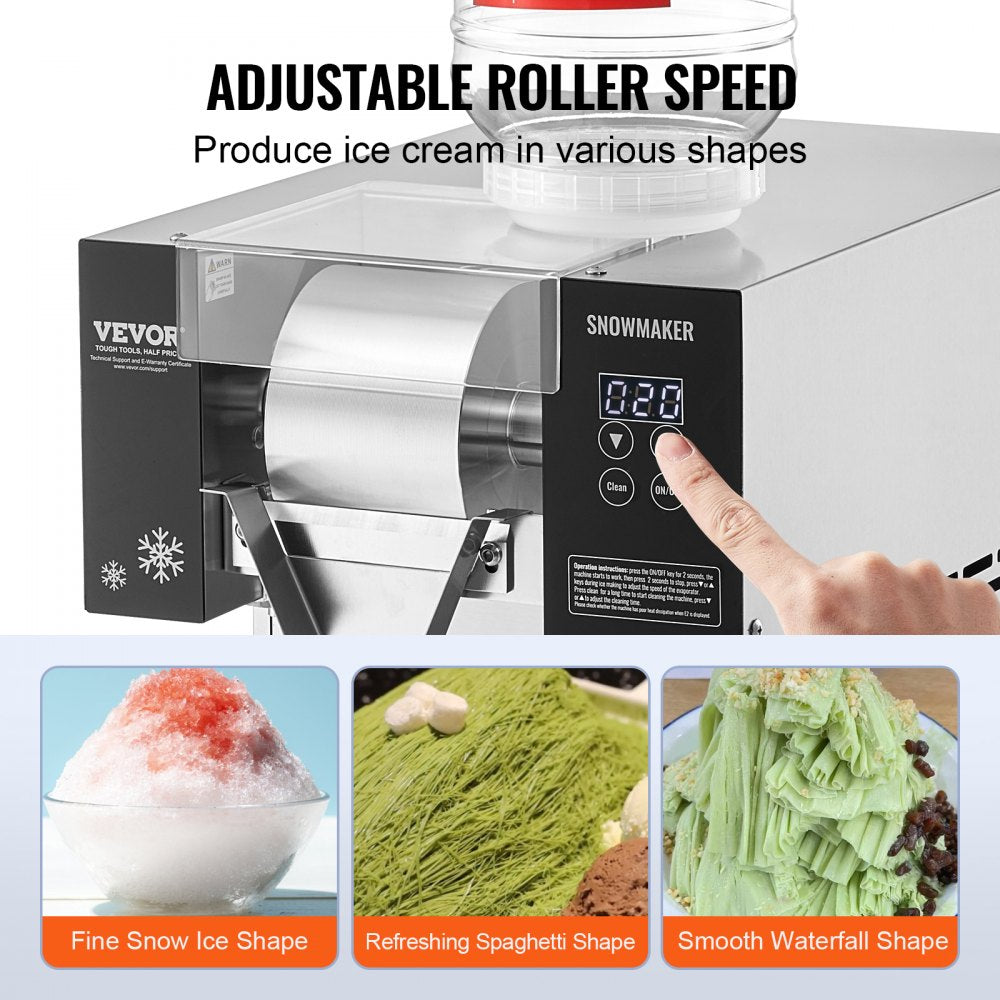 FC170FD-1 - 375 lbs/24h Air Cooled Ice Machine for Milkshakes
